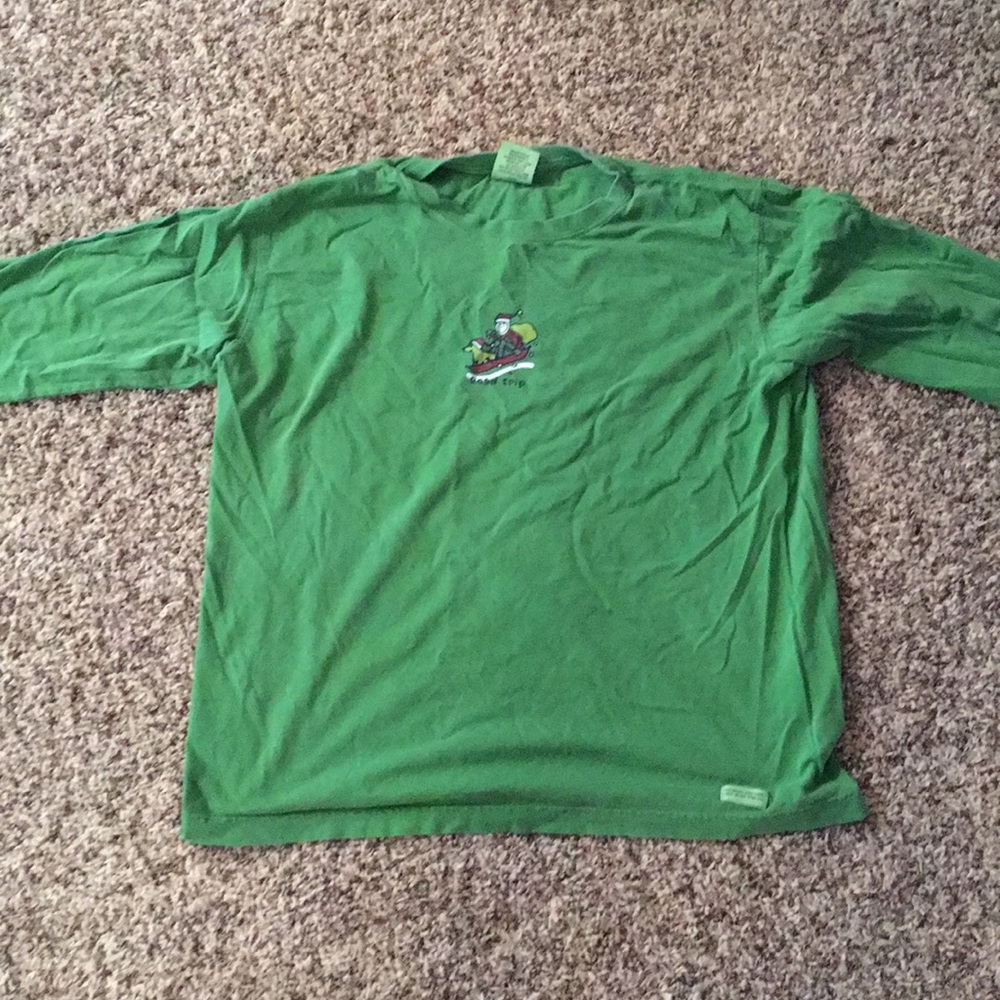 Long sleeve life is good shirt